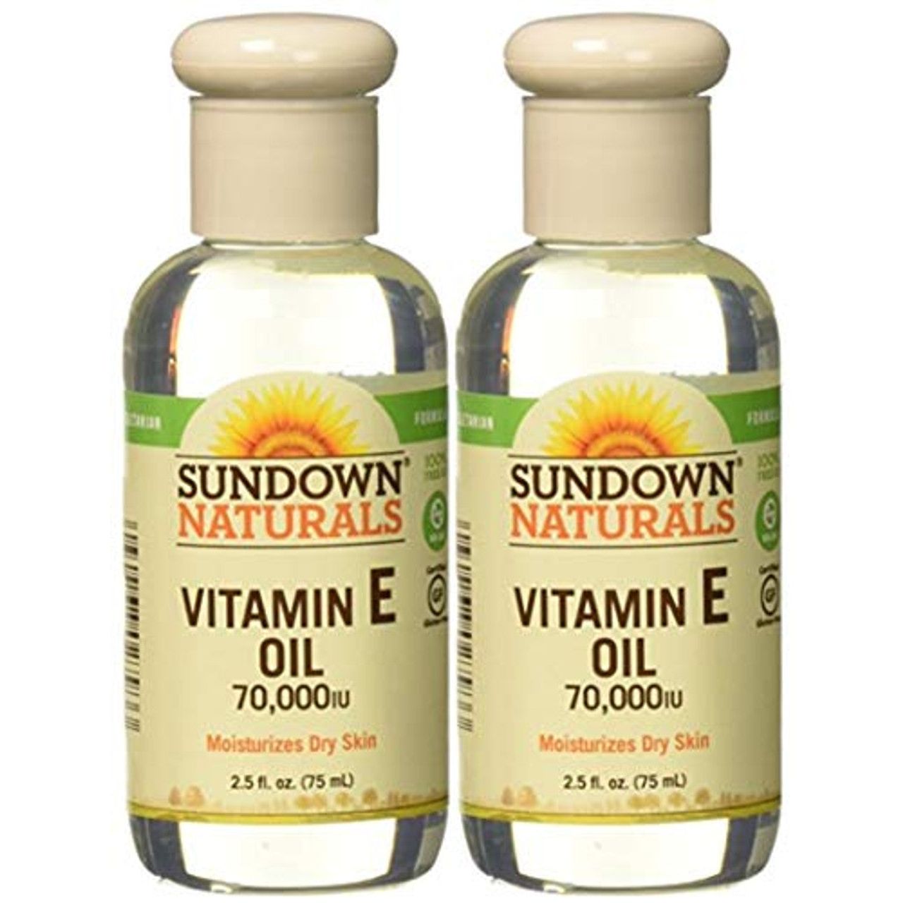 Sundown Naturals Pure Vitamin E Oil, 70000 IU 2.5 Fl Oz