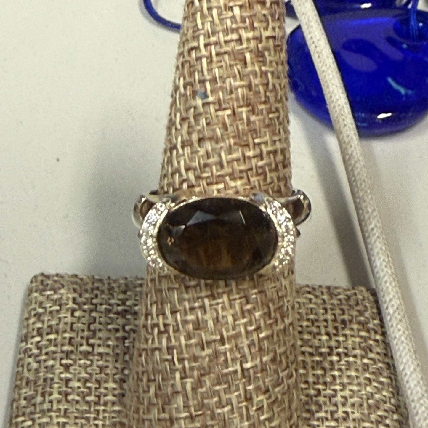 Smokey Quartz Ring Size 8 (04.2090)