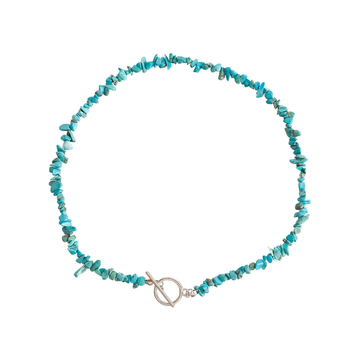 Bohemian Natural Stone Beaded Choker Necklace