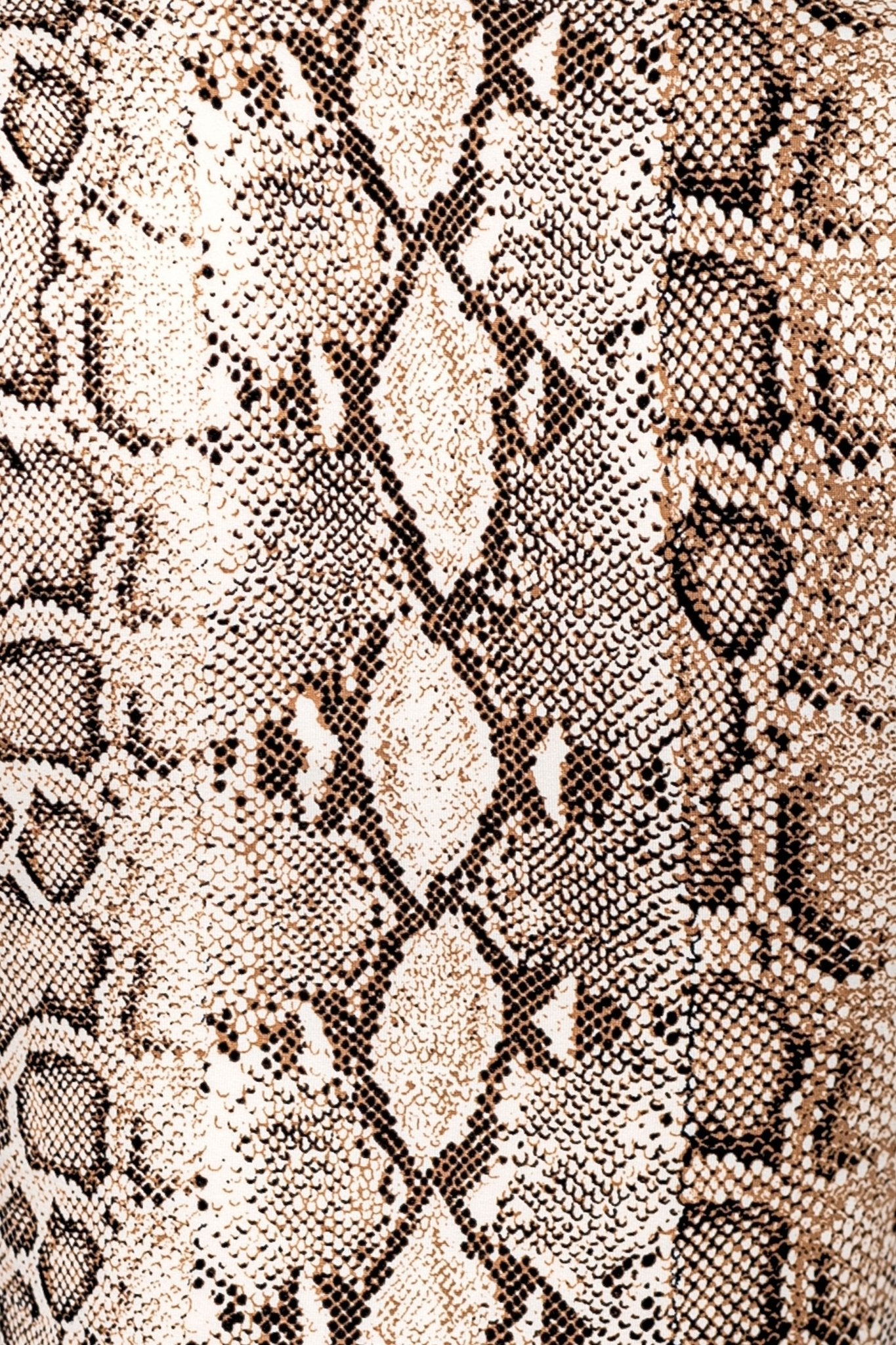 Snake Print Matching Set ā Crop Top & Low Rise Mini Skirt for Women