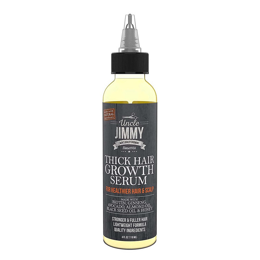 Uncle Jimmy Thick Hair Growteh Serum 4 Oz