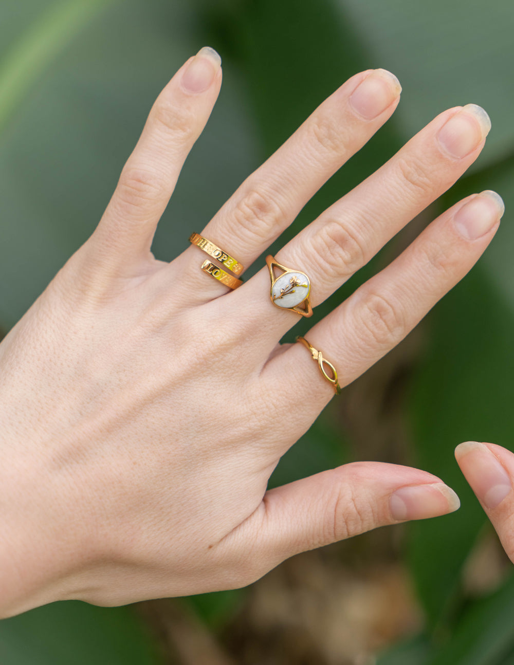Faith Hope Love Ring