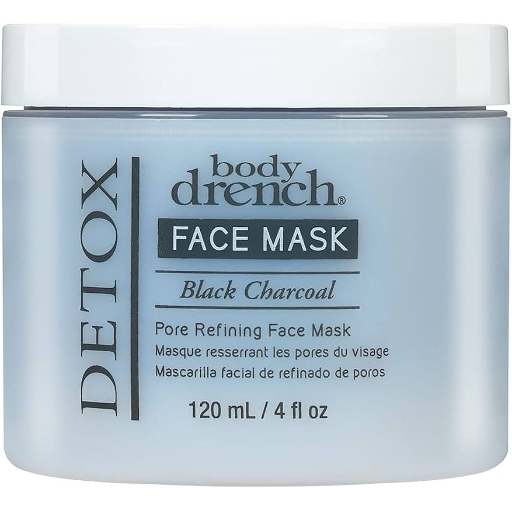 Body Drench Purify Black Charcoal Rejuvenating Face Mask, 4 Oz