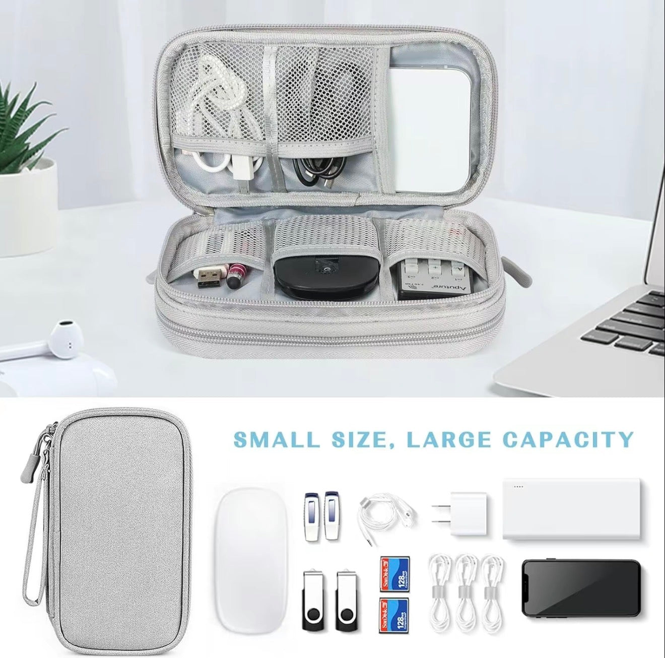 TechNest Travel Organizer Pouch