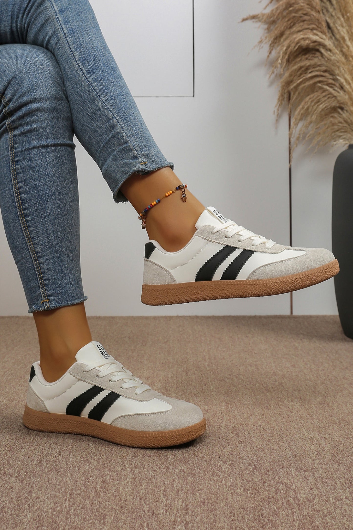 Harper Leather Lace Up Shoes