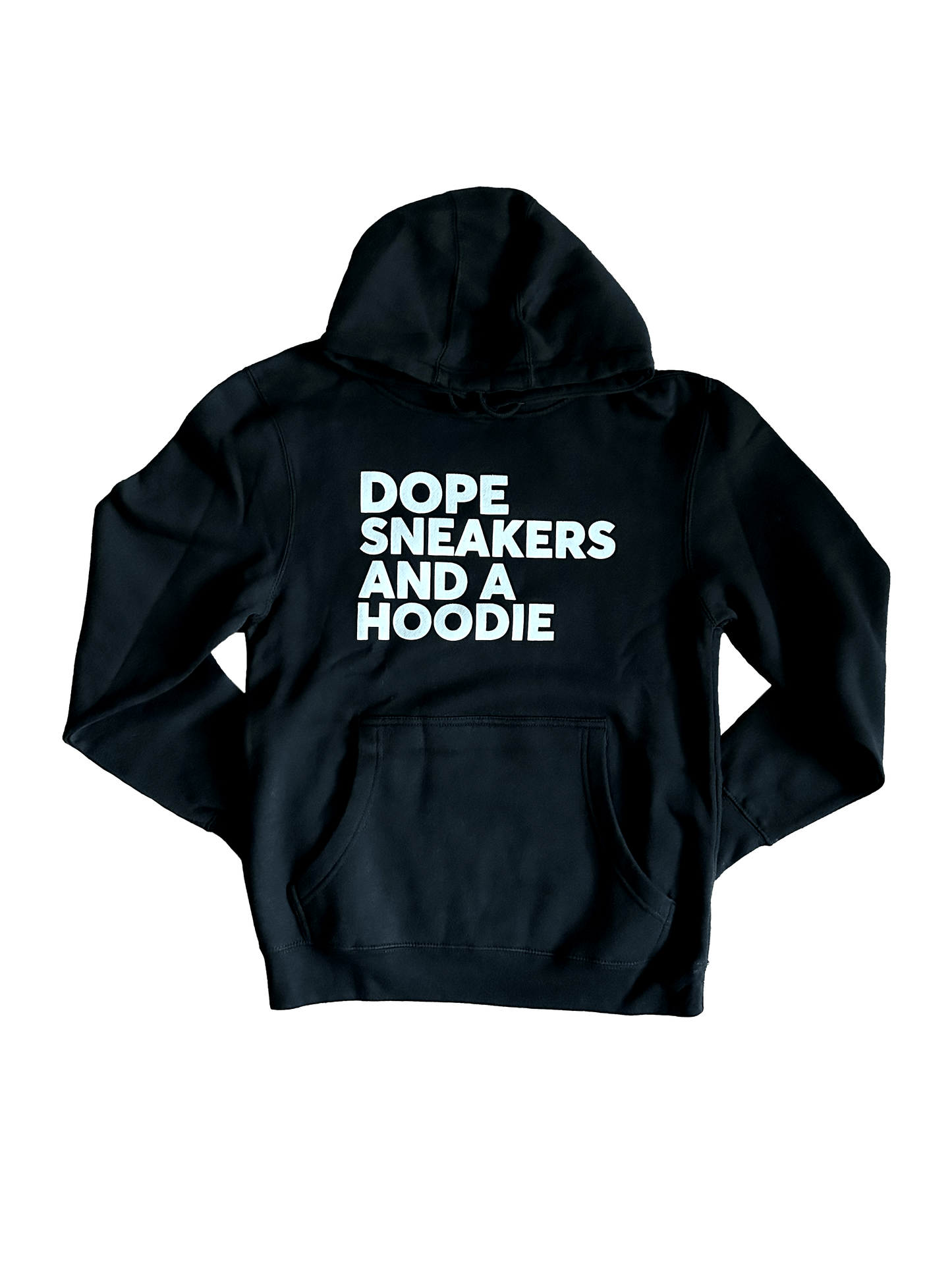 Dope Sneakers and a Hoodie