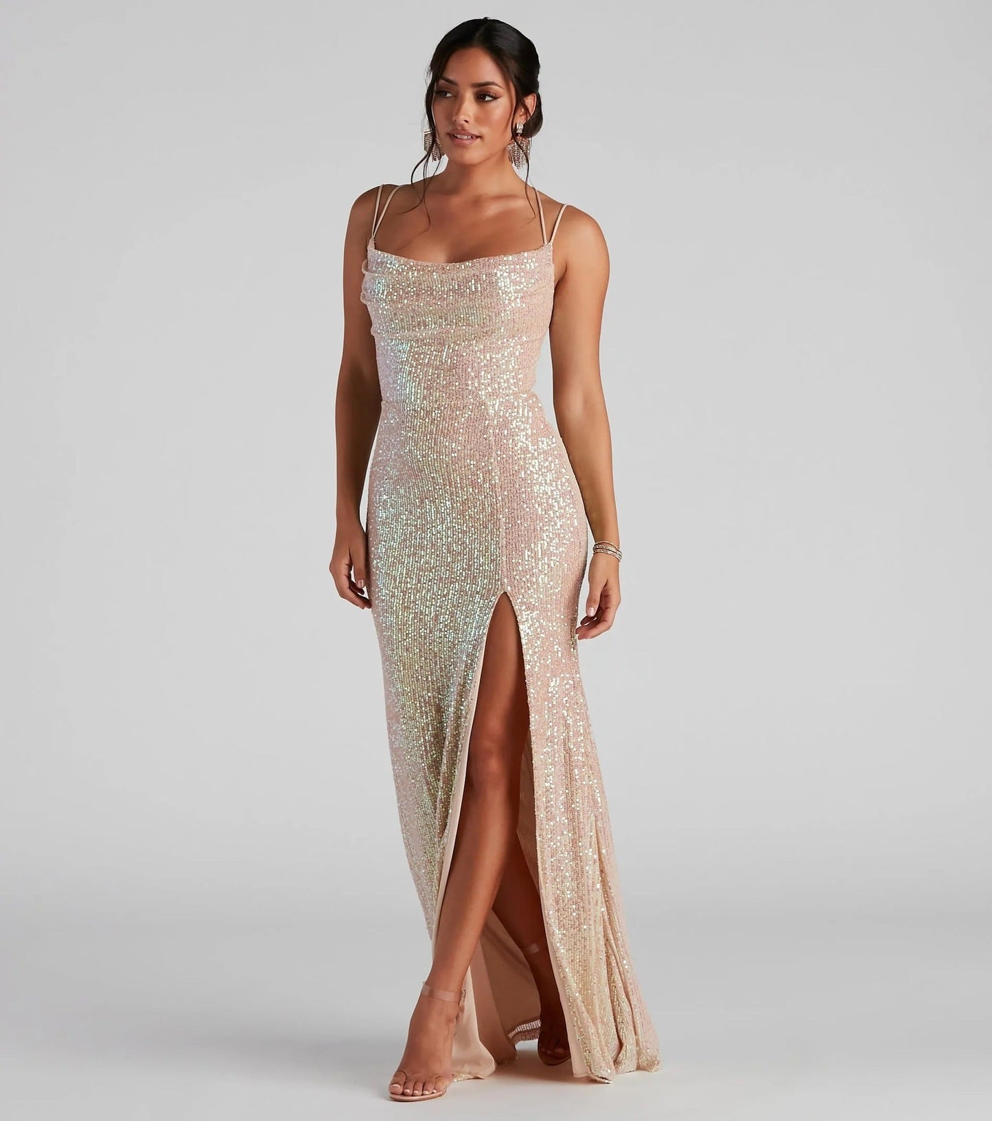 Summer Sequin Women Party Dress Club Sequ Dress Sexy Fishtail