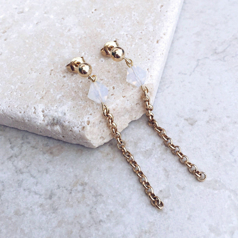 Chain Tassel Earring