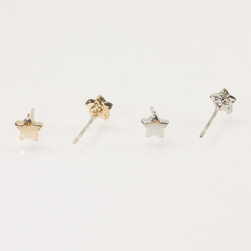 Lollipop flower stud earrings set