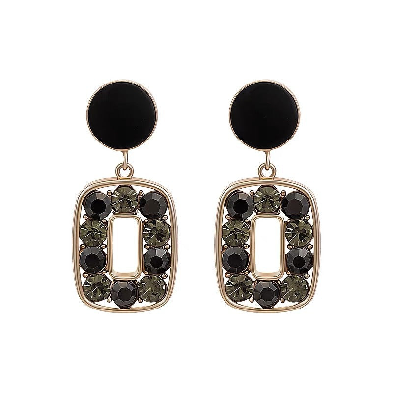 Vintage Retro Geometric Small Stud Earring
