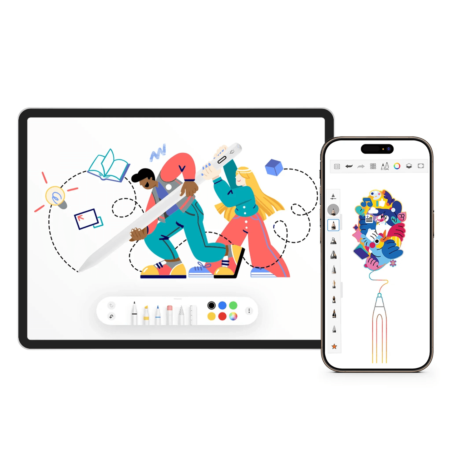 Pencil Pro Ultra iPad Pen with Smart Switch Technology - Midnight Black
