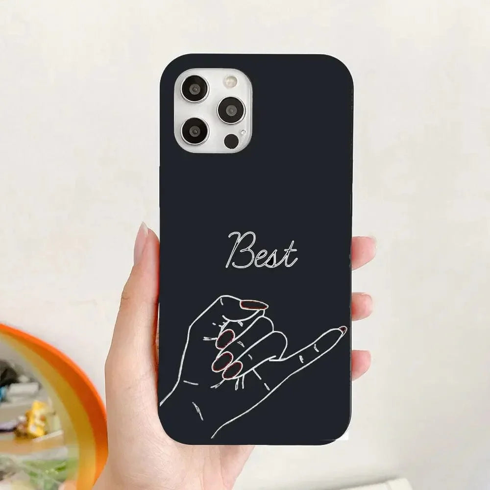 Girls Bff Best Friends Forever Always iPhone Case