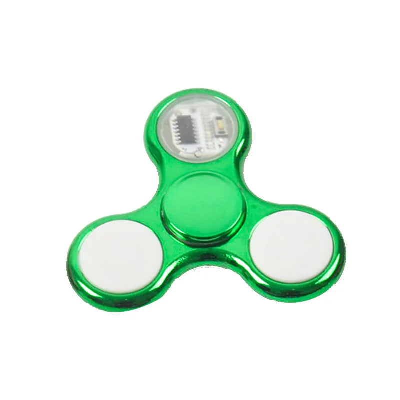 Creative Luminous LED Light Fidget Spinner | Glow in the Dark Stress Relief Toy