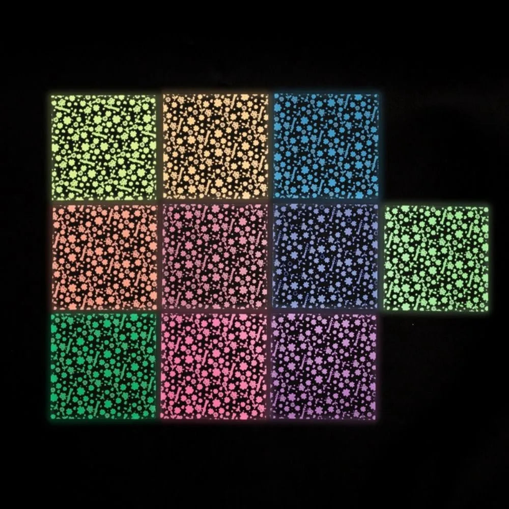 Luminous Origami Paper | Glow-in-the-Dark Craft Sheets for Night Projects