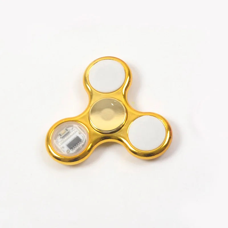 Creative Luminous LED Light Fidget Spinner | Glow in the Dark Stress Relief Toy