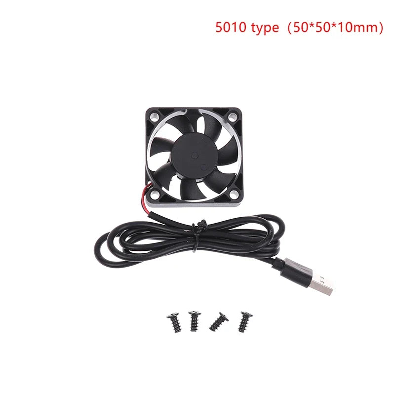 USB Brushless Cooling Fan | 5V Quiet Computer Router Cooler for Electronics