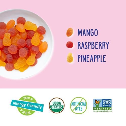 Yumearth Organic Tropical Fruit Snacks, 0.7 Ounce (Pack Of 10)