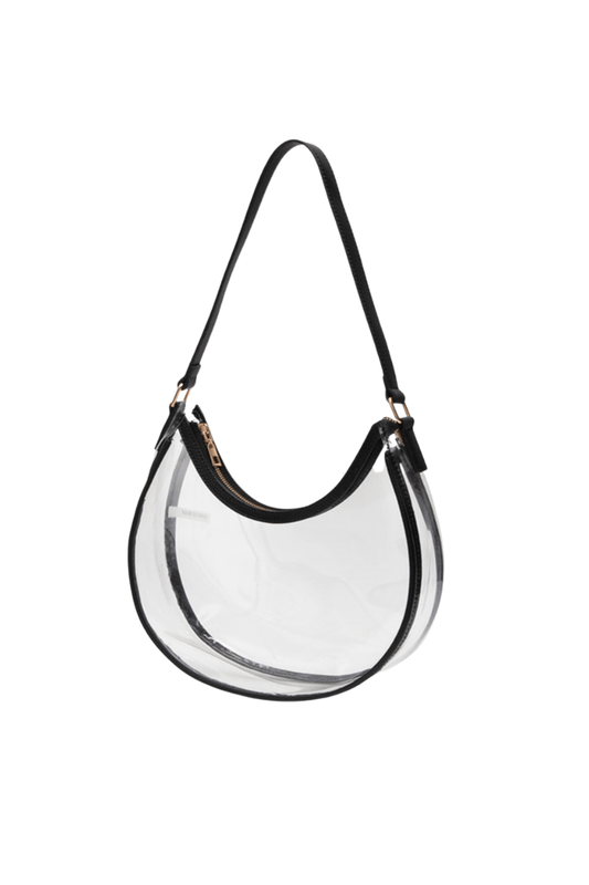 Transparent Shoulder Hobo Bag – Stadium and Concert Approved
